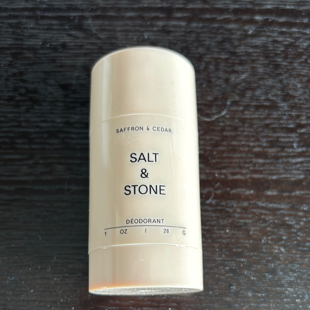 Salt & Stone Saffron & Cedar Deodorant Travel Size